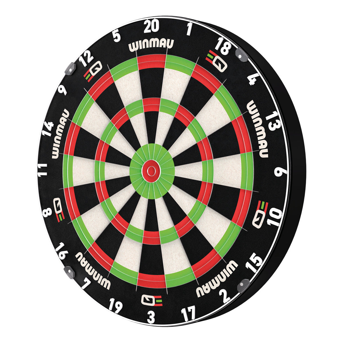 Winmau Equalizer Dartboard Official JDC Training Dartboard alternate product image showing the dartboard and product contents