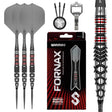 Fornax Torpedo Switch Point Steel Tip Darts main product image showing the darts, packaging, flights, shafts, and included accessories