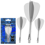 Winmau Fusion Arrow Integrated Flight & Shaft Clear image showing the retail packaging.