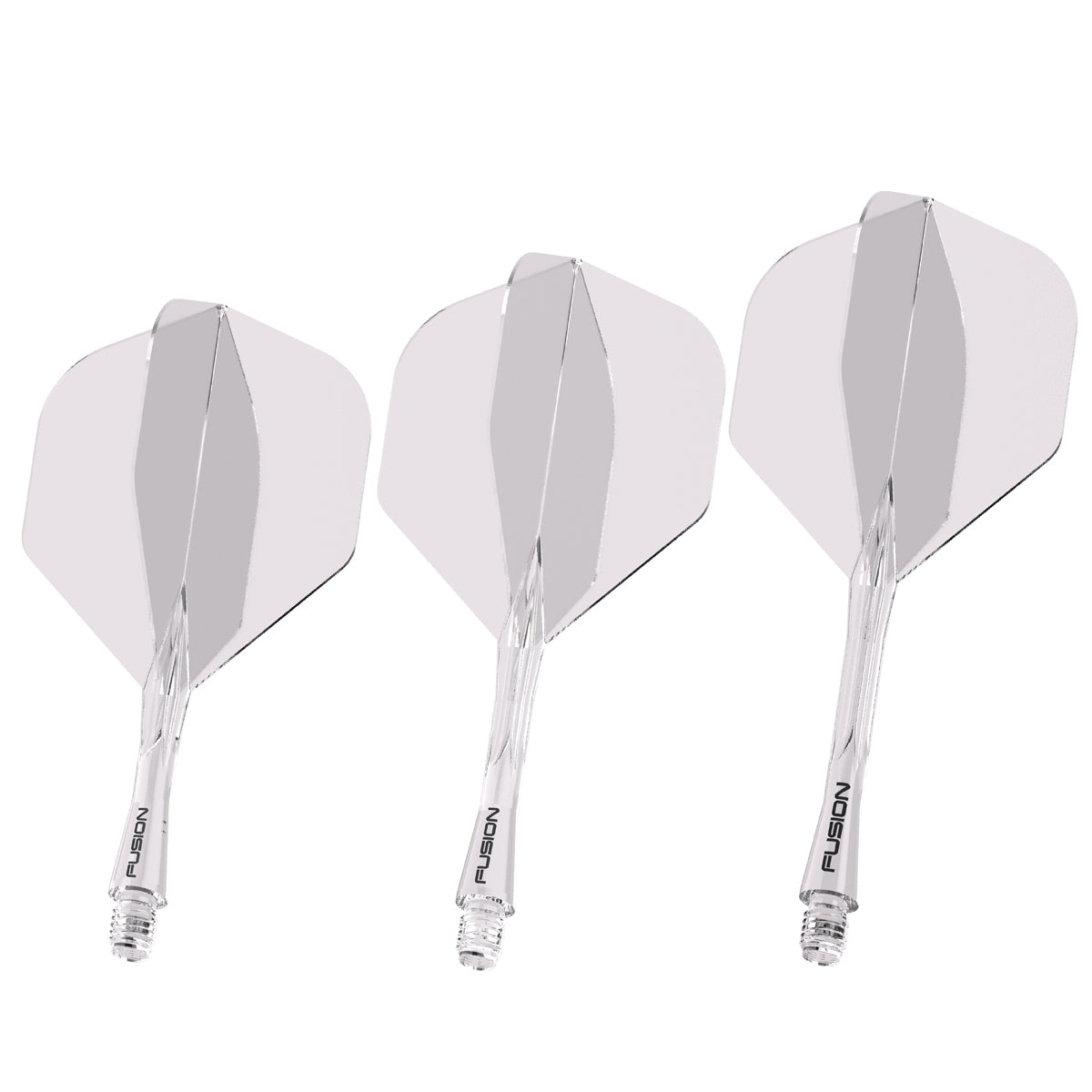 Fusion Integrated Flight & Shaft Clear No2 by Winmau main product image on a white background.