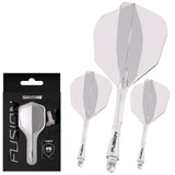 Fusion Integrated Flight & Shaft Clear No6 by Winmau image showing the retail packaging.