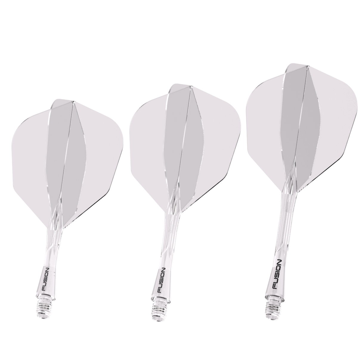Fusion Integrated Flight & Shaft Clear No6 by Winmau main product image on a white background.