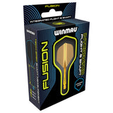 Fusion Integrated Flight & Shaft No2 by Winmau image showing the retail packaging.