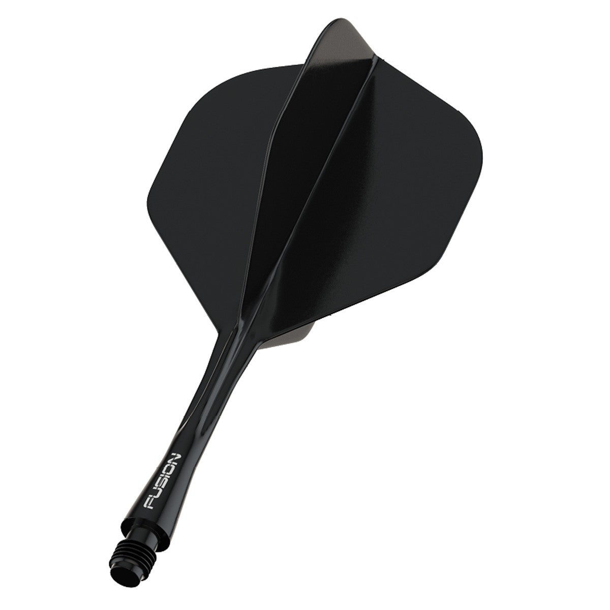 Fusion Integrated Flight & Shaft No2 by Winmau angled view highlighting the product design and profile.