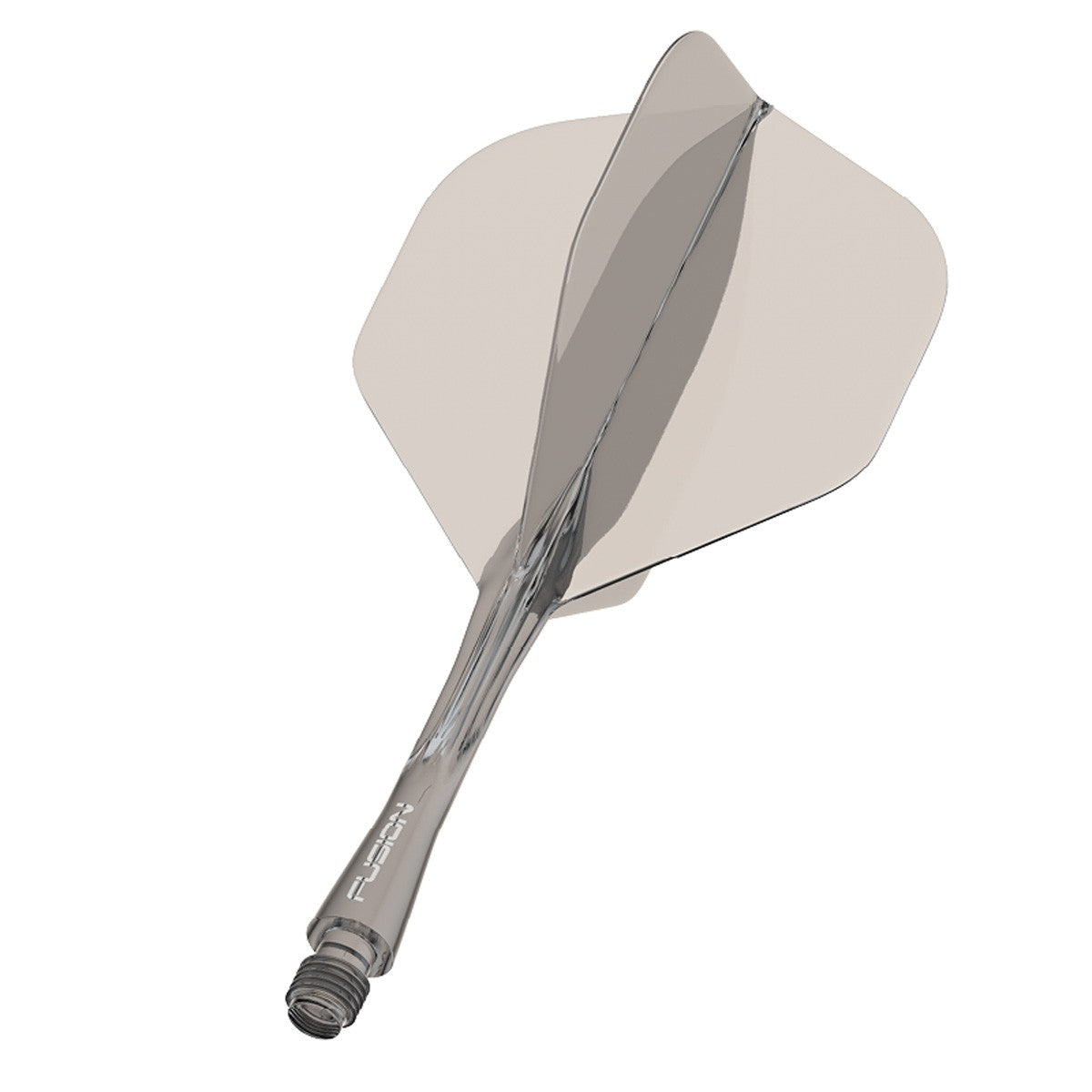 Fusion Integrated Flight & Shaft No2 by Winmau angled view highlighting the product design and profile.