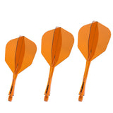 Winmau Fusion Integrated Flight & Shaft Orange No6 main product image on a white background.