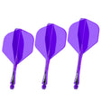 Fusion Integrated Flight & Shaft Purple No2 by Winmau main product image on a white background.