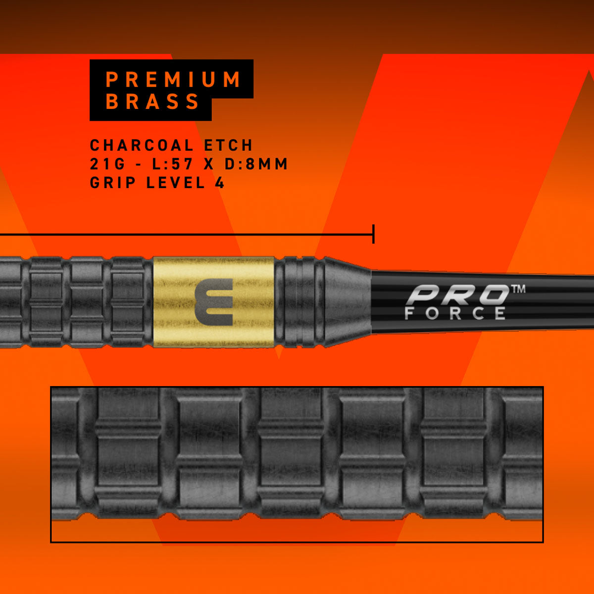 Winmau Gian Van Veen Brass Steel Tip Darts