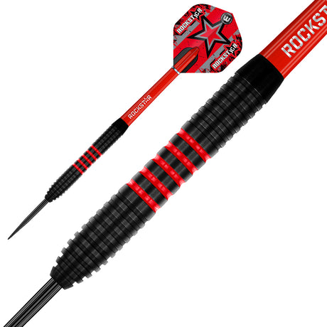 Joe Cullen Brass Steel Tip Darts close up image showing detailed grip patterns, machining, coating, and precision craftsmanship