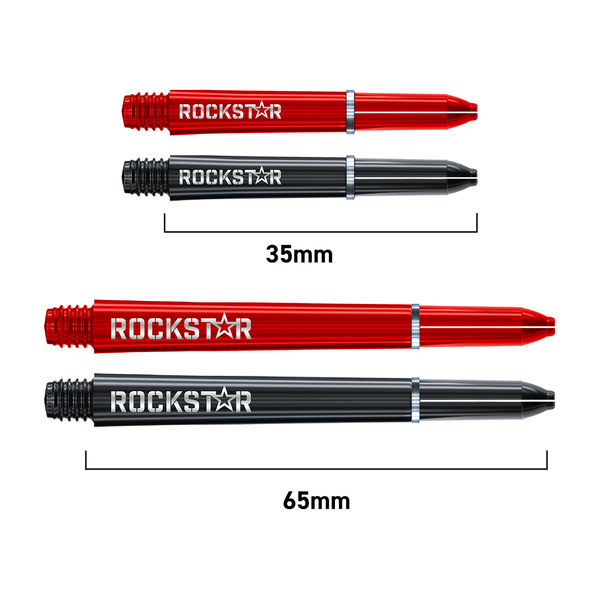 Joe Cullen Rockstar Dart Stems main product image showing the stems, packaging, and included contents