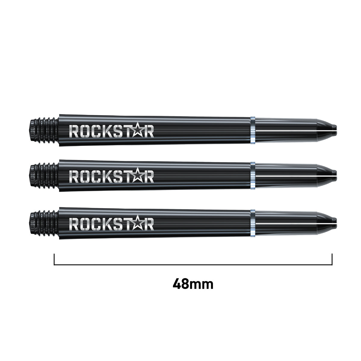 Joe Cullen Rockstar Dart Stems Black Medium length variant image