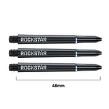 Joe Cullen Rockstar Dart Stems Black Medium length variant image