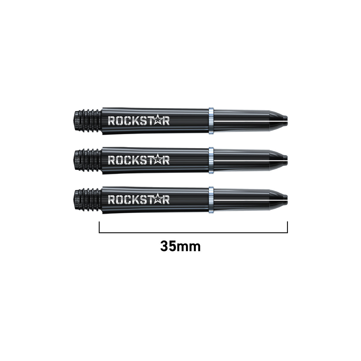 Joe Cullen Rockstar Dart Stems Black Short length variant image