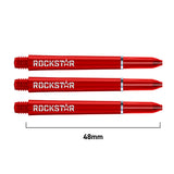 Joe Cullen Rockstar Dart Stems Red Medium length variant image