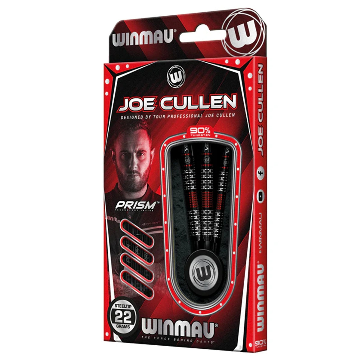 Joe Cullen Special Edition Steel Tip Darts packaging exterior image showing the outer box artwork, branding, and presentation design