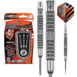 Jules van Dongen Steel Tip Darts main product image showing the darts, packaging, flights, shafts, and included accessories