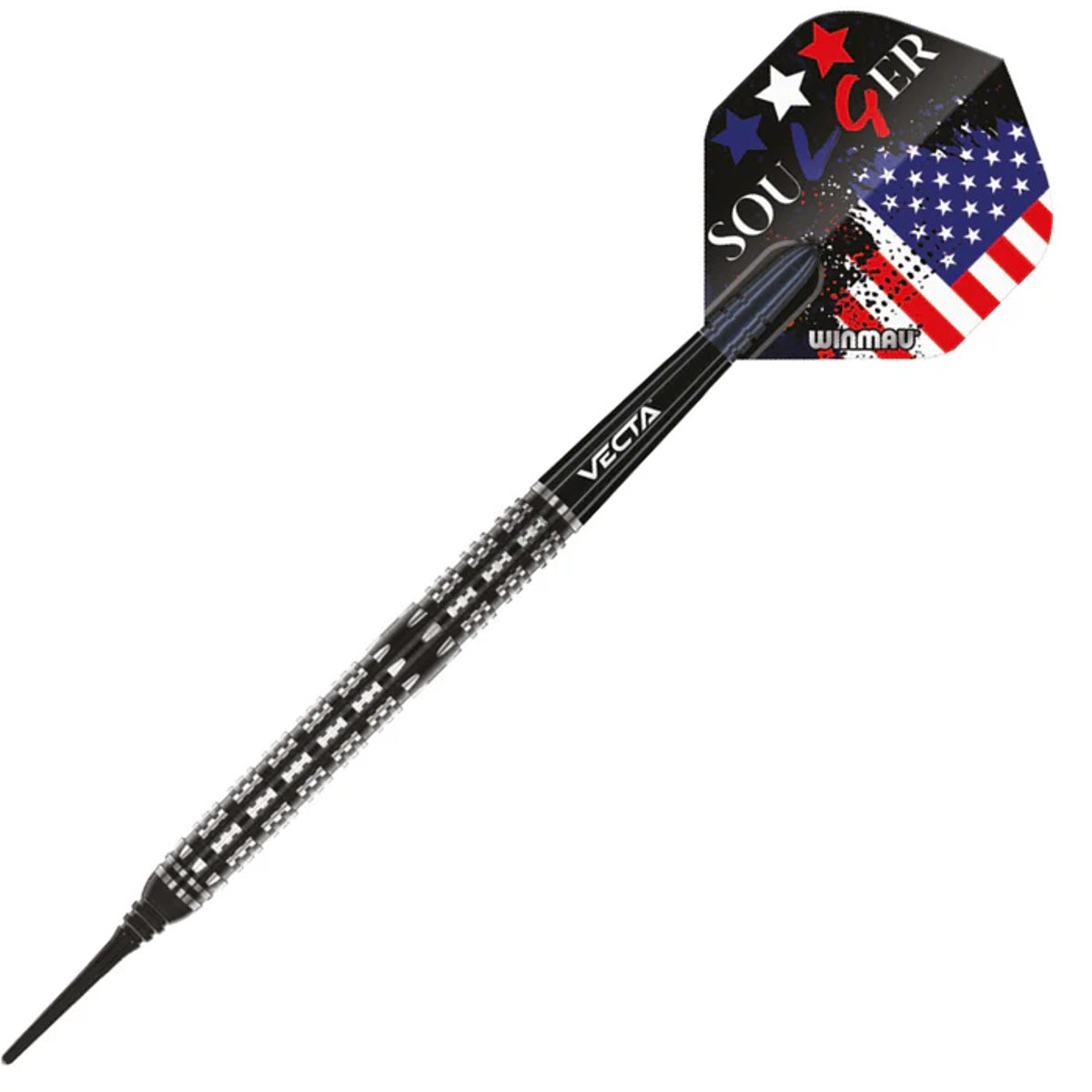 Leonard Gates 90% Tungsten Soft Tip Darts by Winmau