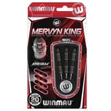 Mervyn King Special Edition Steel Tip Darts packaging exterior image showing the outer box artwork, branding, and presentation design