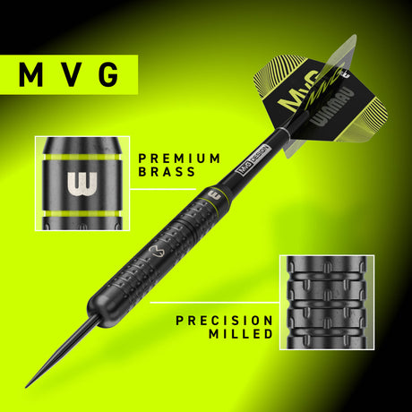 Winmau Michael van Gerwen MvG Brass Steel Tip Darts