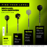 Winmau Michael van Gerwen MvG Brass Steel Tip Darts