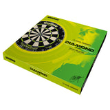 Michael Van Gerwen MvG Diamond Edition Dartboard outer box image showing the retail packaging and branding