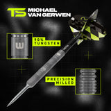 Winmau Michael van Gerwen MvG TS Switch Point 90% Tungsten Steel Tip Darts