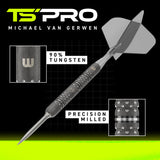 Winmau Michael van Gerwen MvG TS-PRO Switch Point 90% Tungsten Steel Tip Darts