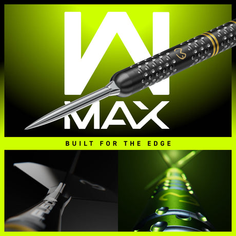 Winmau Michael van Gerwen MvG W-Max Switch Point 90% Tungsten Steel Tip Darts