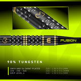 Winmau Michael van Gerwen MvG W-Max Switch Point 90% Tungsten Steel Tip Darts