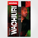 Peter Wachiuri Steel Tip Darts packaging exterior image showing the outer box artwork, branding, and presentation design