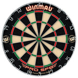 Winmau Pro SFB Dartboard main product image showing the dartboard and product contents