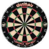Winmau Pro SFB Dartboard main product image showing the dartboard and product contents