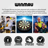 Rashad Sweeting Steel Tip Darts Winmau brand image featuring Winmau branding, product range identity, and manufacturer information