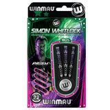 Simon Whitlock Special Edition Steel Tip Darts packaging exterior image showing the outer box artwork, branding, and presentation design