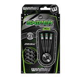 Sniper Black 20 Gram 90% Tungsten Soft Tip Darts by Winmau