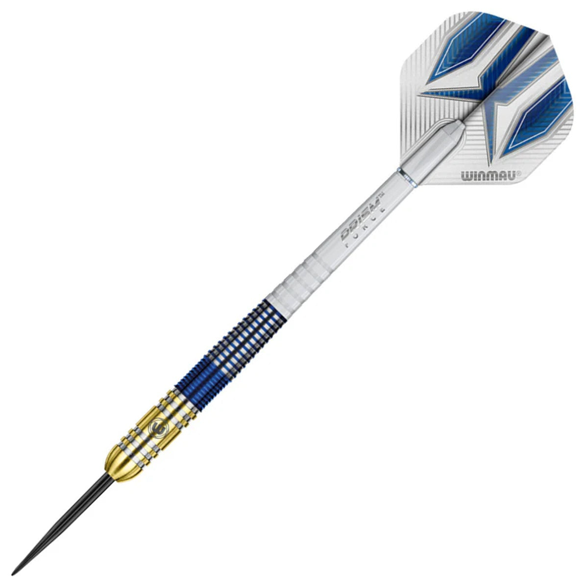 Steve Beaton Steel Tip Darts angled product image displaying the barrel profile, grip layout, and design features