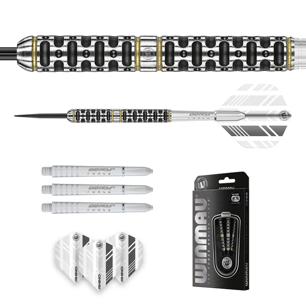 Steve Brown Extreme 90% Tungsten Steel Tip Darts by Winmau