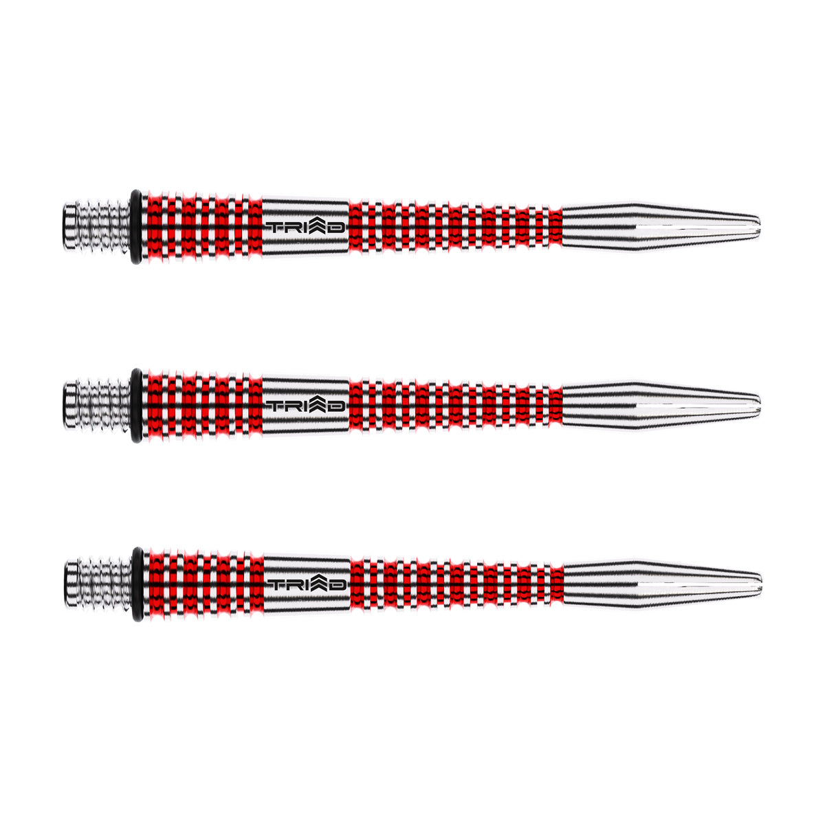 Triad RX Aluminium Dart Stems Shafts Red Medium length variant image