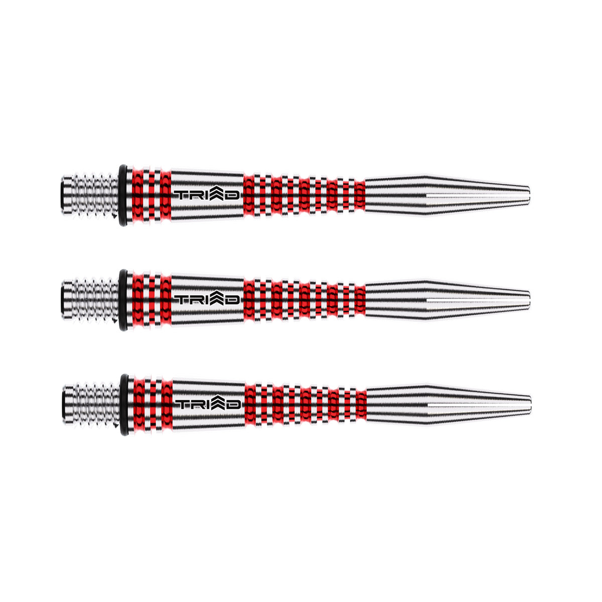 Triad RX Aluminium Dart Stems Shafts Red Short length variant image