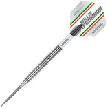Willie O'Connor Steel Tip Darts angled product image displaying the barrel profile, grip layout, and design features
