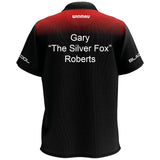 Winmau Wincool 4 Dart Shirt example image showing a personalised shirt with custom name and printed details displayed on the garment.
