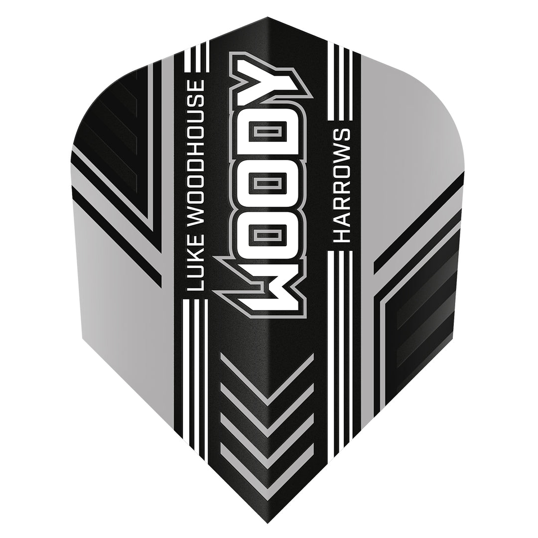 Luke Woodhouse Standard No6 Prime Dart Flights by Harrows