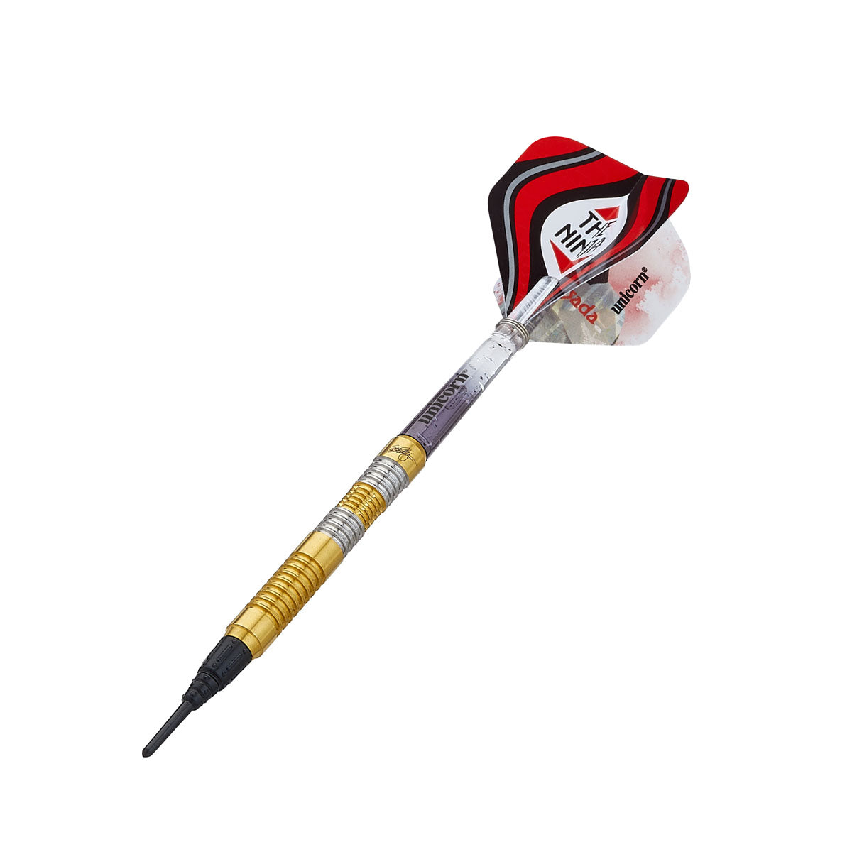 Seigo Asada Phase 3 Maestro Gold 95% Tungsten Soft Tip Darts by Unicorn