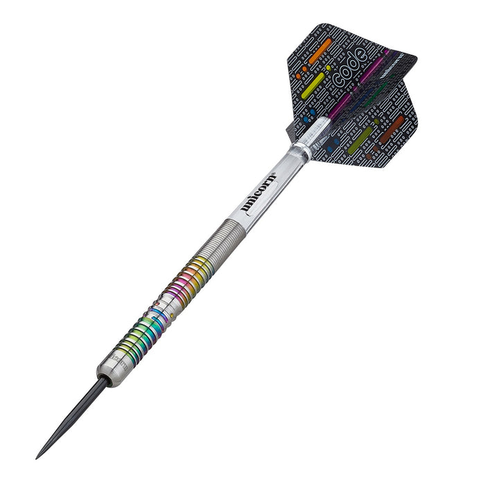 James Wade Code 90% Tungsten Steel Tip Darts by Unicorn