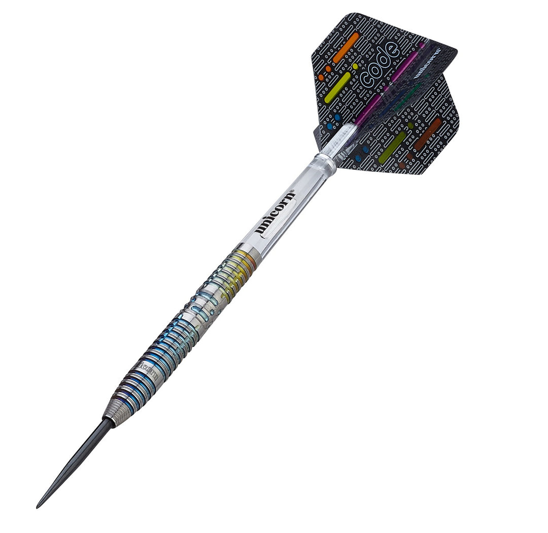 Jeffrey De Zwaan Code 90% Tungsten Steel Tip Darts by Unicorn