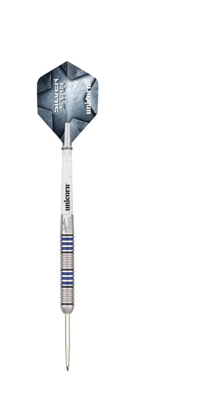 Gary Anderson Silver Star Style 4 80% Tungsten Steel Tip Darts by Unicorn