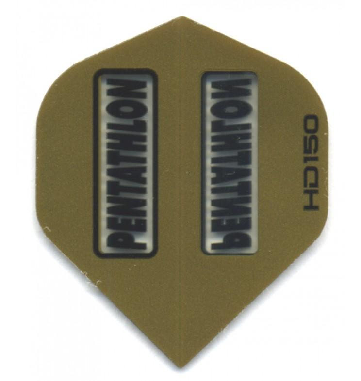 Pentathlon HD150 Gold Dart Flights Extra Thick