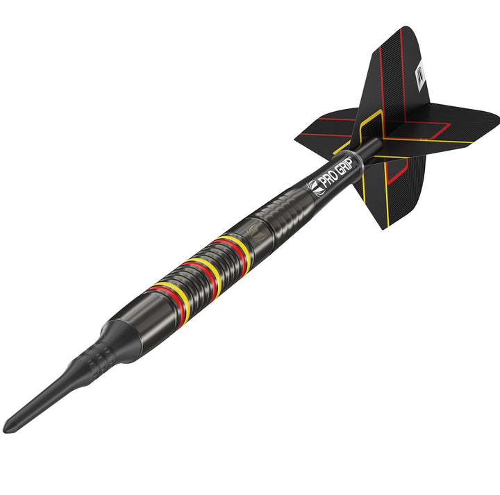 Gabriel Clemens Black 80% Tungsten Soft Tip Darts by Target