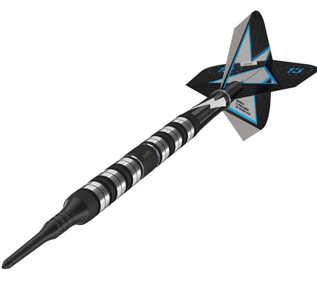 Phil Taylor Power Series Black 80% Tungsten Soft Tip Darts by Target