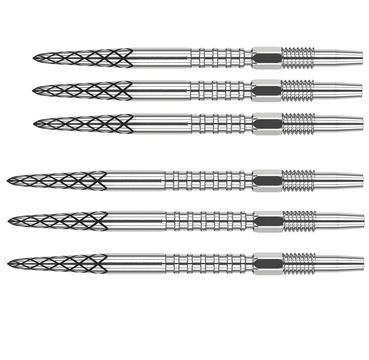 Target Swiss DS Silver Replacement Dart Points